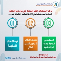 إنفوجرافيك.. تركيز المنظمات الغير الربحية علي مواردها المالية