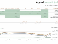 تقريرشهري للمبيعات